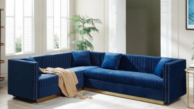 2pcs Vertical Channel Velvet Tufted Set For Your Apartment