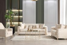 3pc Living Room Set In Ivory How It Fits Your Home