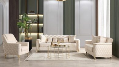 3pc Living Room Set In Ivory How It Fits Your Home