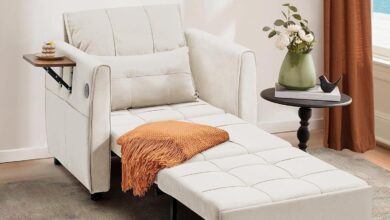 4 In 1 Sleeper Chair Comfort Storage Style Combined