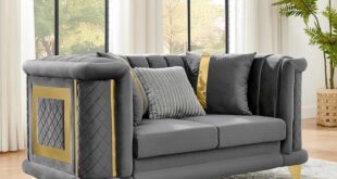 69 Velvet Loveseat Sofa Mid Century Meets Victorian Elegance