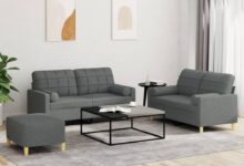 995 Lbs Modular 2 Seater Sofa Set Compact For Your Apt