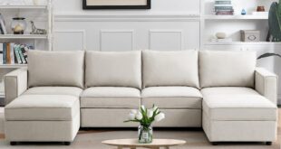 Abakan 114 U Shaped Modular Sofa Comfort Meets Clever Storage