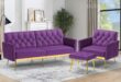Acmease 2 Pieces Velvet Sofa Set Fits Your Studio