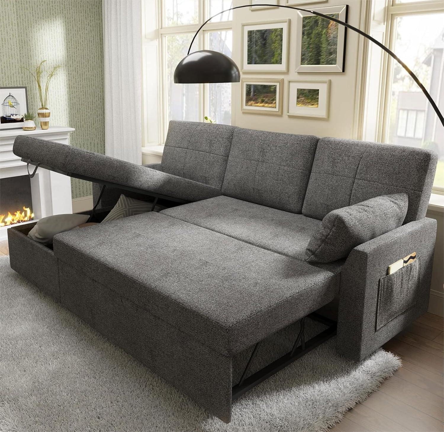 Amerlife Sleeper Sofa Storage And Sleep For Your Space