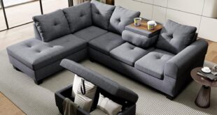 Awqm Upholstered Sectional Couches Modular Storage For You