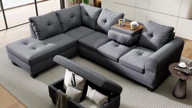 Awqm Upholstered Sectional Couches Modular Storage For You