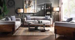 Blending Rustic Walnut Warmth With Modern Living Comfort