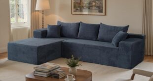 Blue Sectional Couch Review Comfort Meets No Fuss Setup