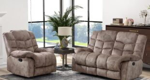 Canmov 2 Piece Reclining Sofa Set Comfort Meets Style Review