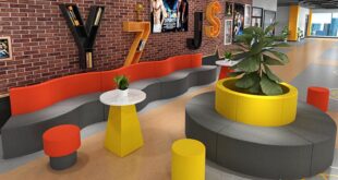 Convertible Corner Sectional Sofa in Grey with Coffee Table for You