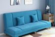 Convertible Sofa Bed Cotton Linen 150cm Fits Your Studio