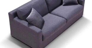 Convertible Sofa Couch Sleeper 3 In 1 Gray For Your Studio