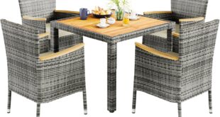 Cozy And Compact Our Take On A Space Saving Patio Set