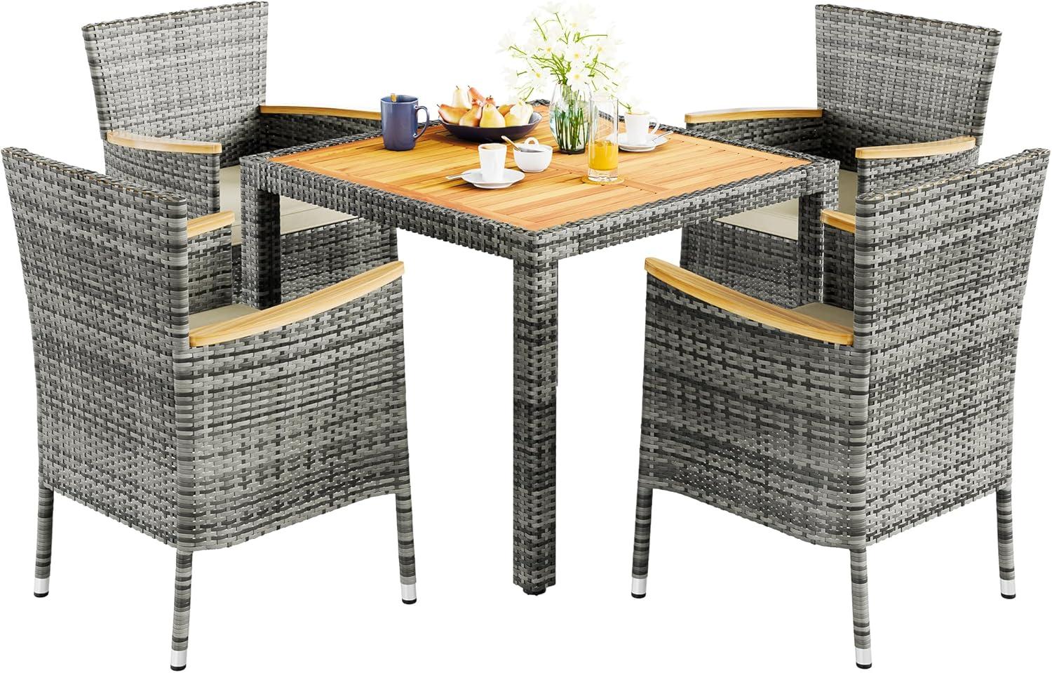 Cozy And Compact Our Take On A Space Saving Patio Set