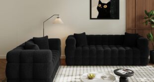 Cozy Meets Chic Exploring The Boucle Sofa And Loveseat Set