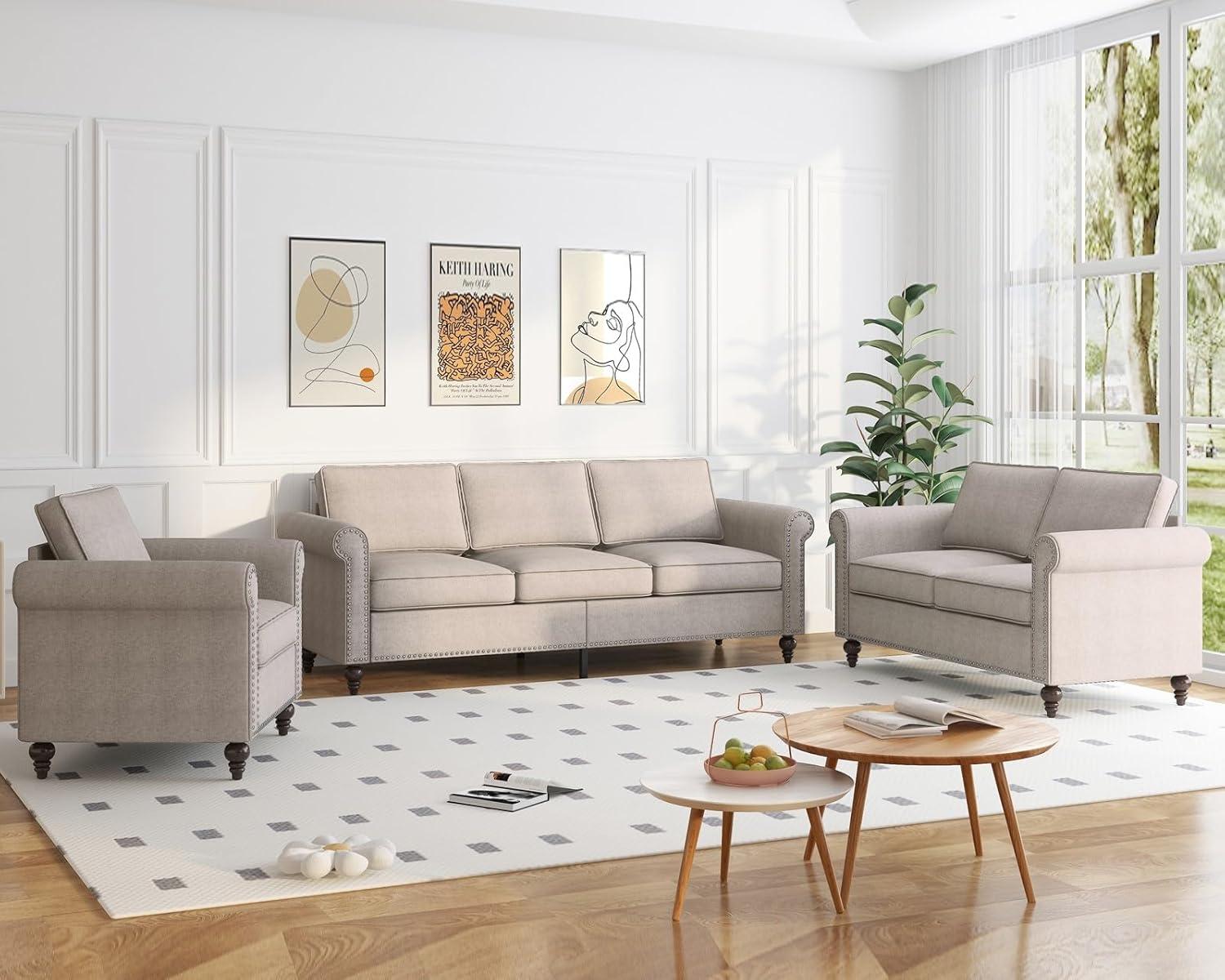 Cozy Meets Chic Exploring Zafly Elegant Living Room Set
