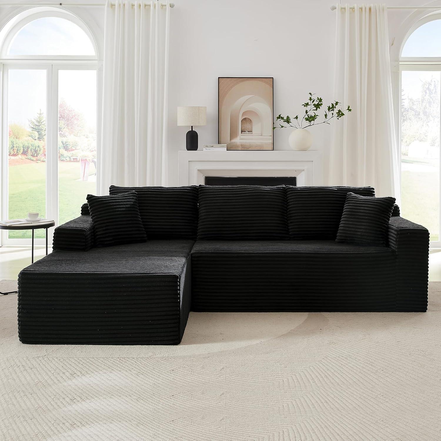 Cozy Up To The Gnixuu Modular Corduroy Sofa Experience