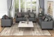 Cozy Up Your Living Room With Goohome 3 Piece Sofa Set