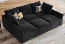 Crafting Comfort Exploring The Versatile Velvet Modular Sleeper Sofa