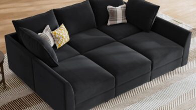 Crafting Comfort Exploring The Versatile Velvet Modular Sleeper Sofa