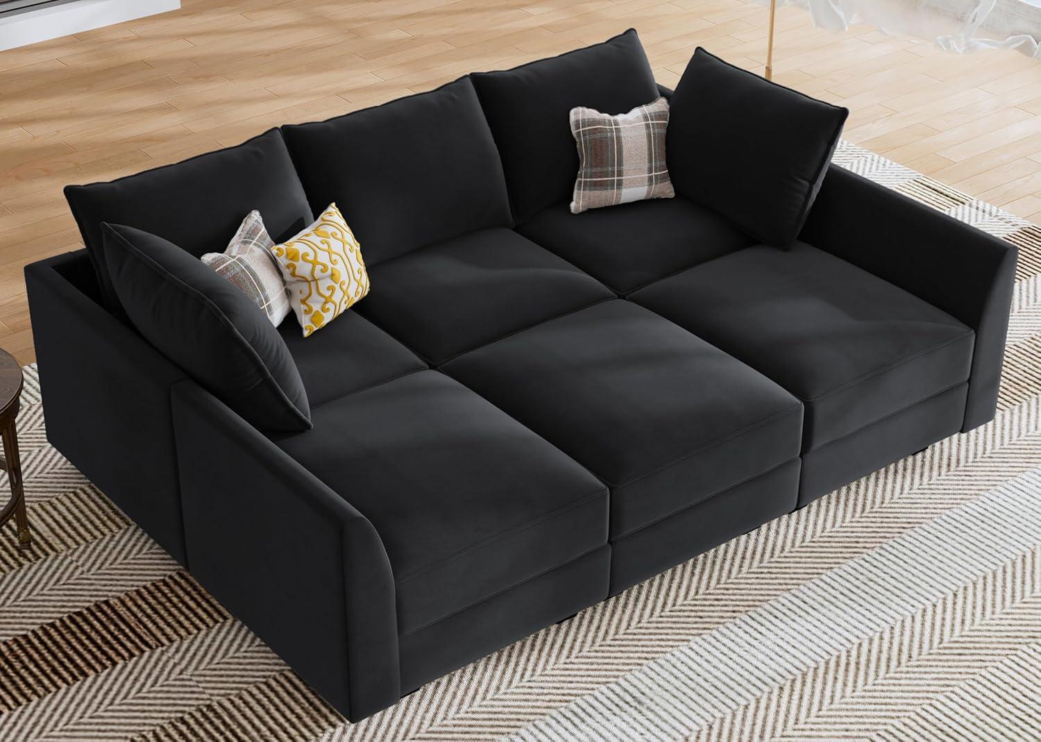 Crafting Comfort Exploring The Versatile Velvet Modular Sleeper Sofa