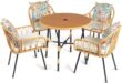 Creating Comfort And Style With A 5 Piece Outdoor Wicker Set