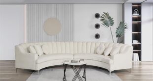 Creating Cozy Corners With The Legend Vansen Curved Velvet Sofa