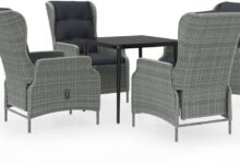 Creating Cozy Outdoor Moments Exploring A Stylish 5 Piece Patio Set