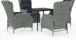 Creating Cozy Outdoor Moments Exploring A Stylish 5 Piece Patio Set