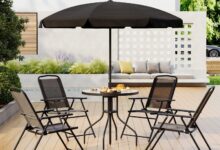Creating Cozy Outdoor Spaces A Review Of A 6 Piece Patio Dining Set