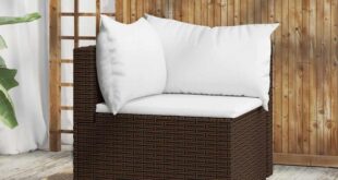 Creating Cozy Outdoor Vibes With A Brown Poly Rattan Corner Sofa