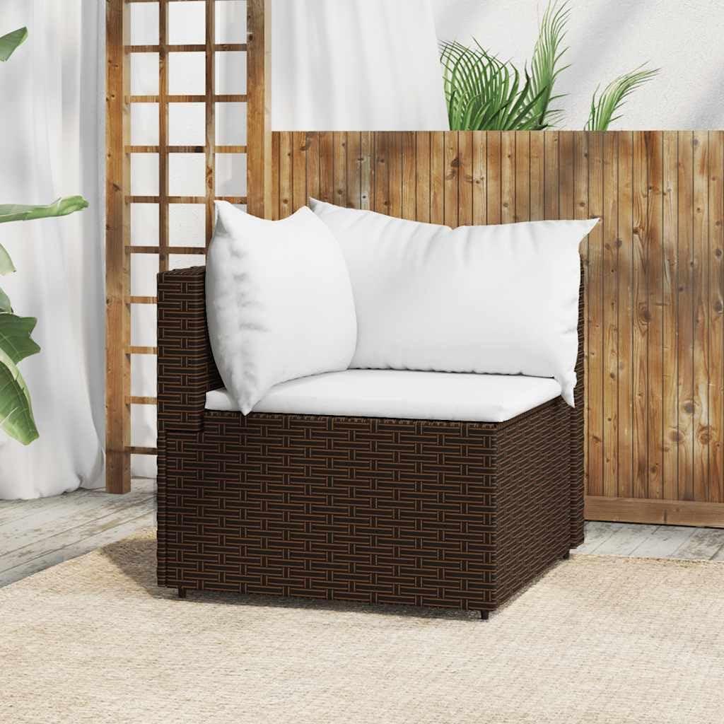Creating Cozy Outdoor Vibes With A Brown Poly Rattan Corner Sofa