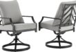 Crosley Furniture Otto 2-Piece Swivel Chair Set on your deck
