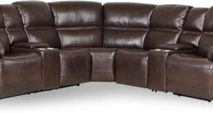 Discover Comfort And Style With A Power Reclining Leather Sectional