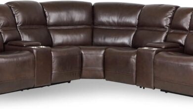 Discover Comfort And Style With A Power Reclining Leather Sectional