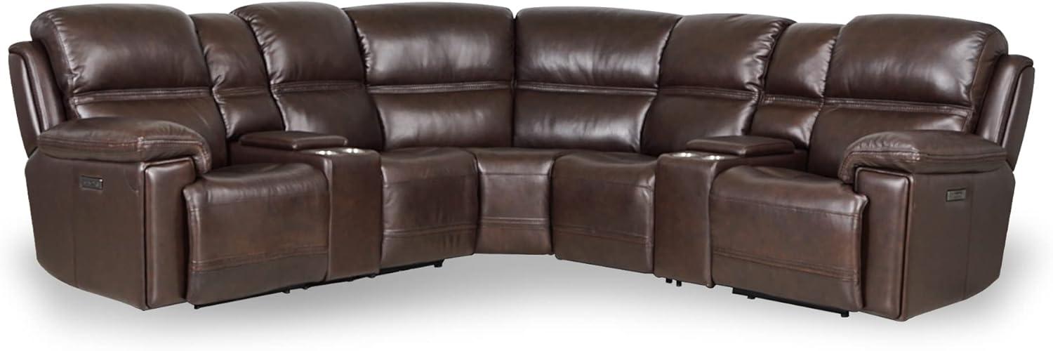 Discover Comfort And Style With A Power Reclining Leather Sectional