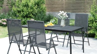 Discover Comfort And Style With Our 5 Piece Patio Dining Set