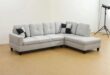 Discover Comfort And Style With The Flannel L Shaped Sofa Set