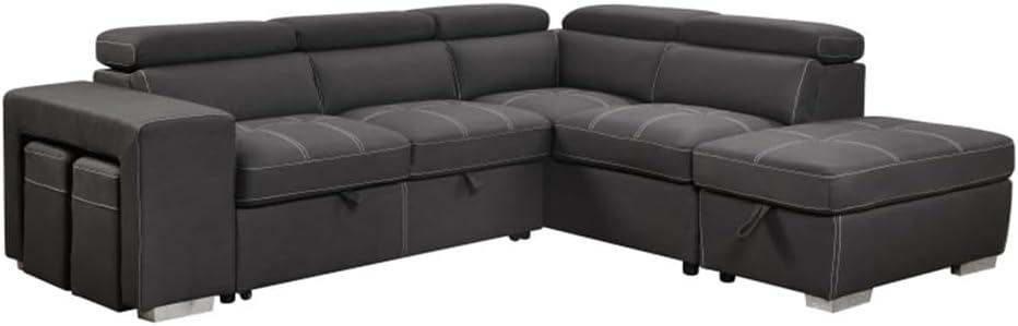Discover Comfort And Versatility In A 105 Sectional Sofa Set