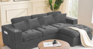 Discovering Cloud Like Comfort With The 105 Inch Modular Sectional Sofa