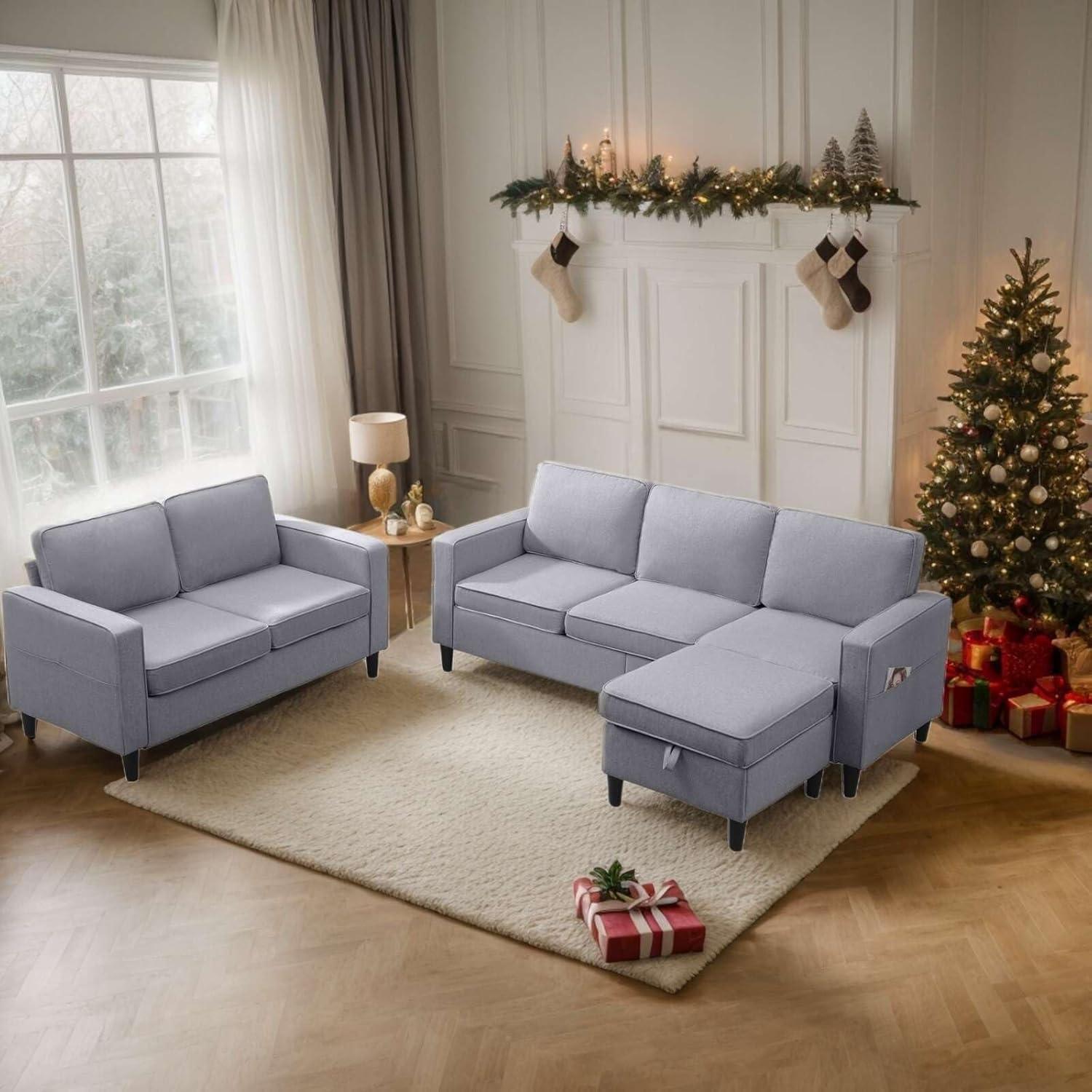 Discovering Comfort And Clever Storage In Muzz 2pcs Sofa Set