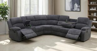 Discovering Comfort And Function In A Dark Grey Reclining Sofa Set