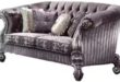 Discovering Comfort And Style The 76 Purple Velvet Loveseat Review