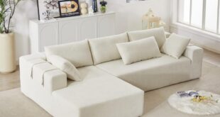Discovering Comfort And Style With Our Modern Chenille Sectional Sofa