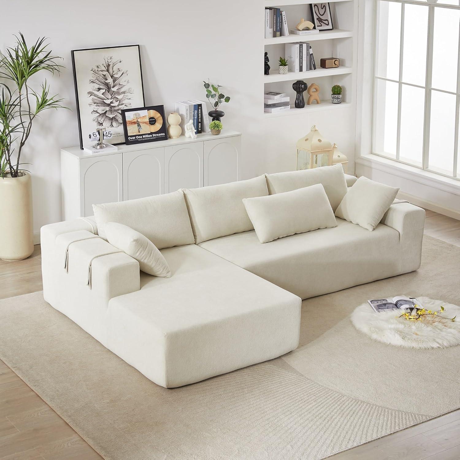 Discovering Comfort And Style With Our Modern Chenille Sectional Sofa