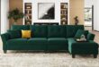 Discovering Comfort And Style With The Belffin Velvet Convertible Sofa