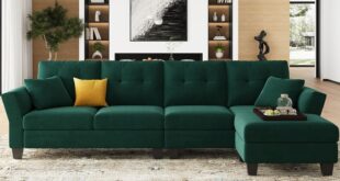 Discovering Comfort And Style With The Belffin Velvet Convertible Sofa