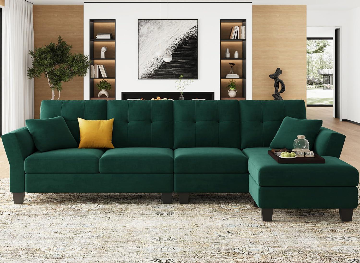 Discovering Comfort And Style With The Belffin Velvet Convertible Sofa