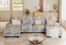 Discovering Comfort And Style With The Jummico U Shaped Sectional Sofa